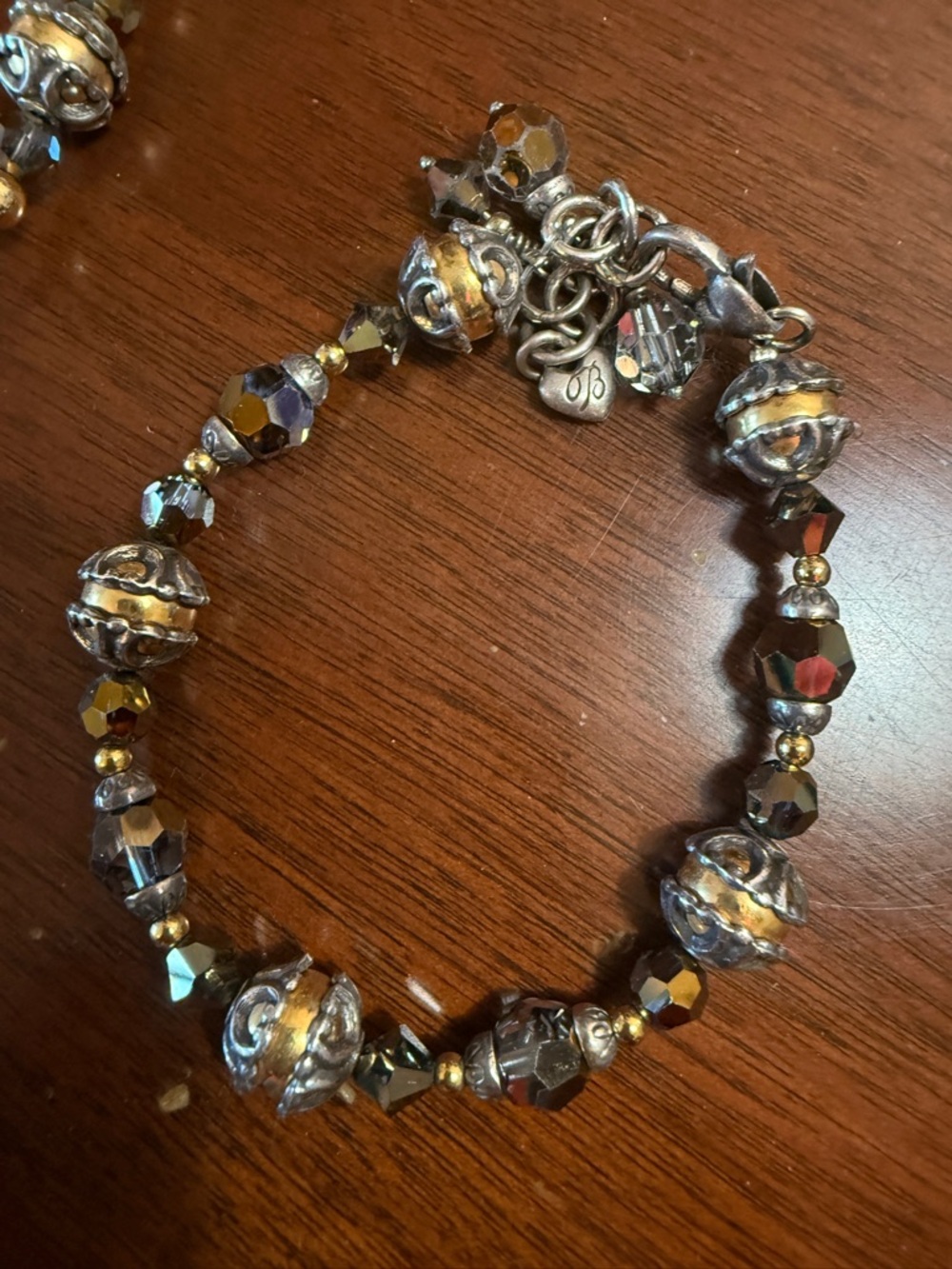 Brighton Jewelry. 3 piece set including necklace, bracelet and earrings. - Picture 3 of 9